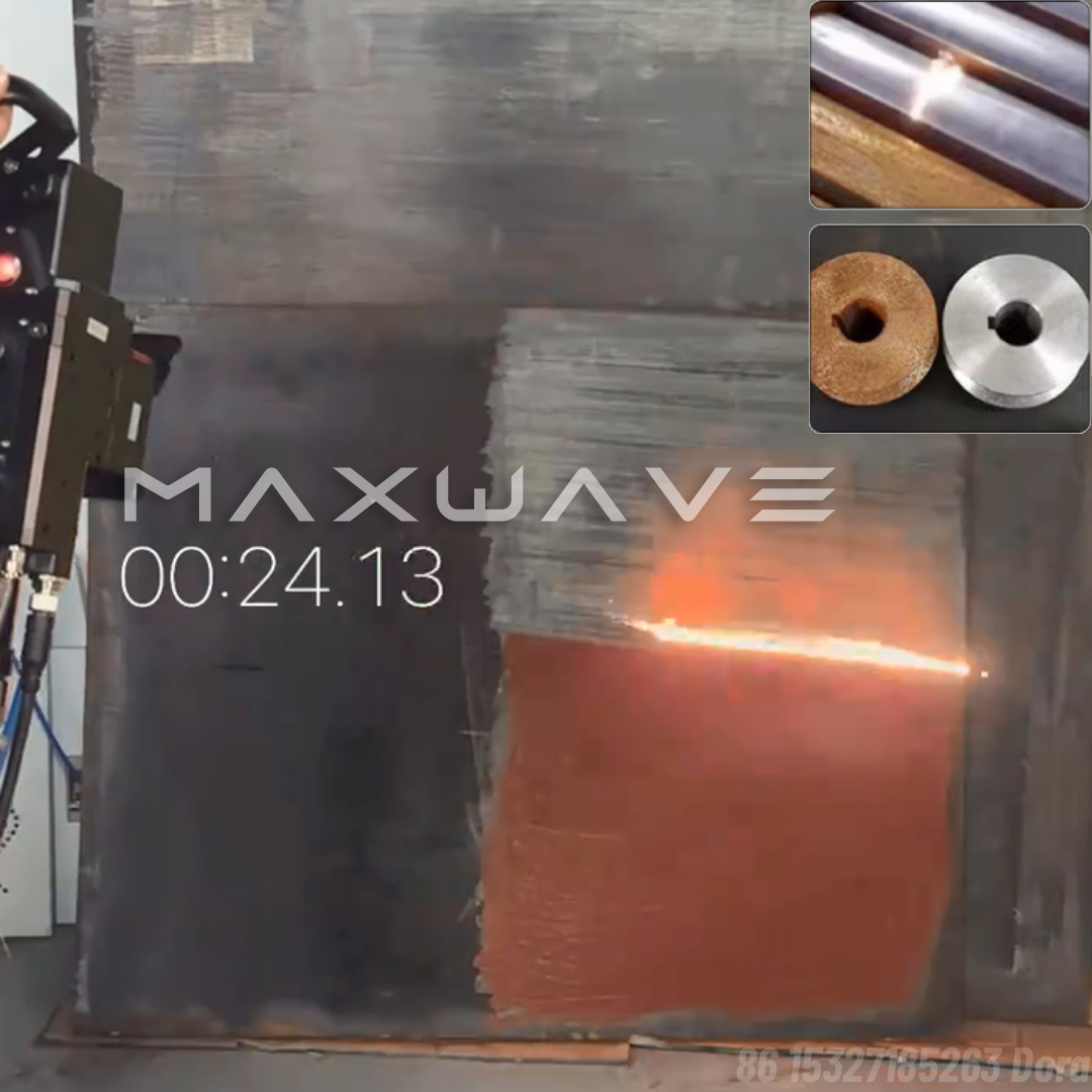 Industrial Laser Paint Removal - Laser Cleaning Machine for Rust Paint