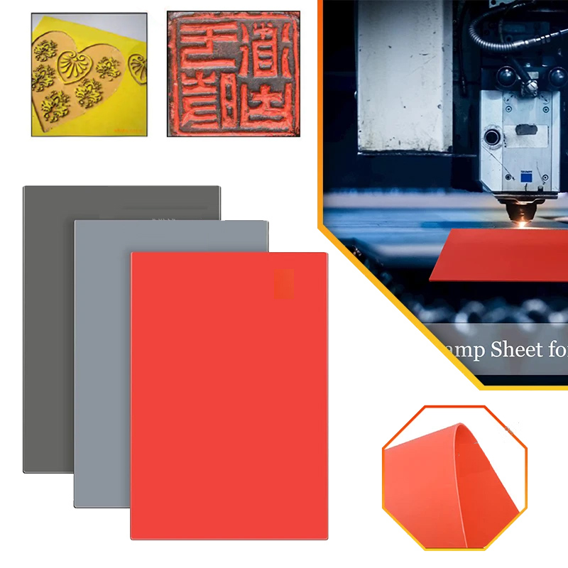 Industrial Laser Cutting - A4 Rubber Mat DIY Laser engraving