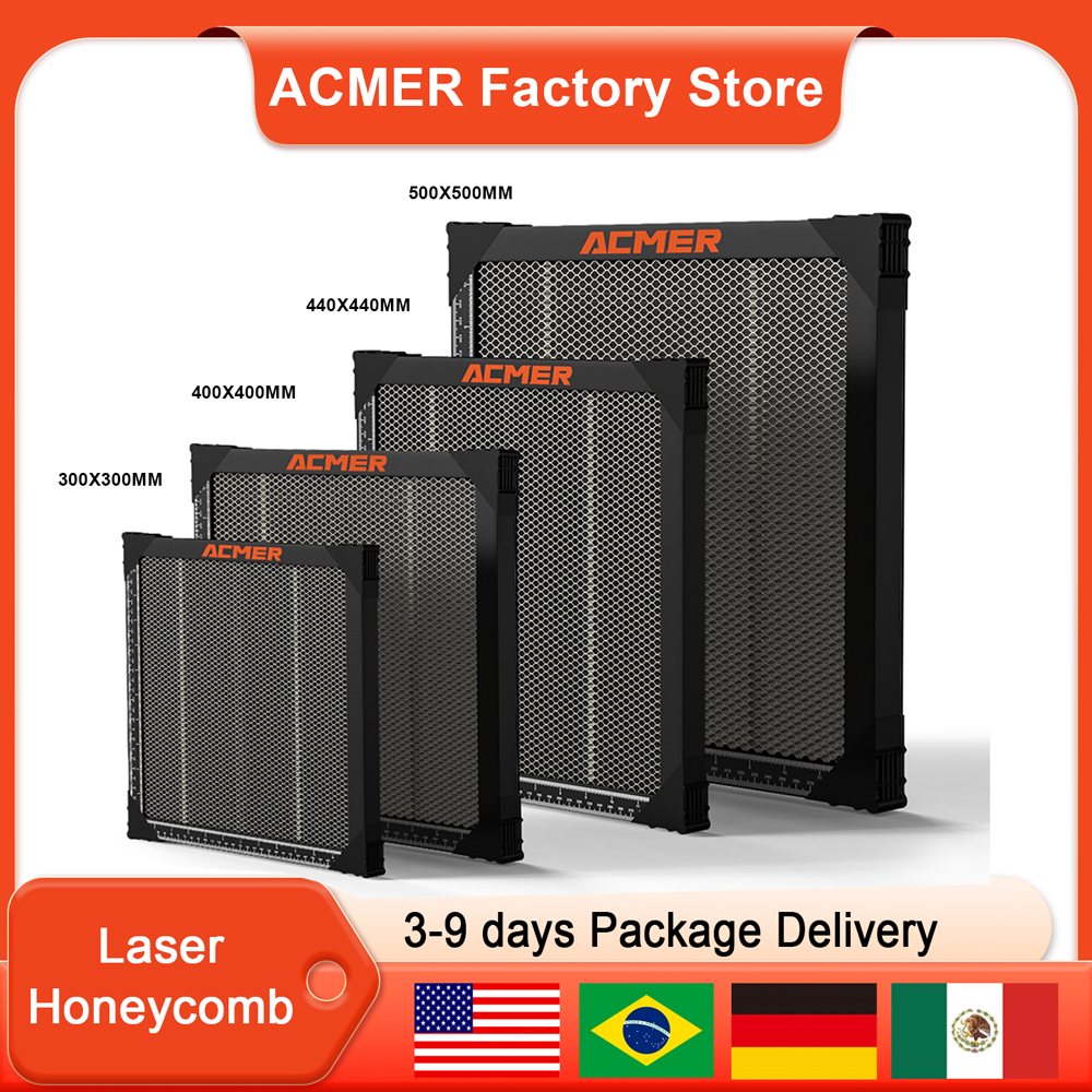 Honeycomb Laser Bed - Acmer Laser Engraving Honeycomb 300*300 Autting