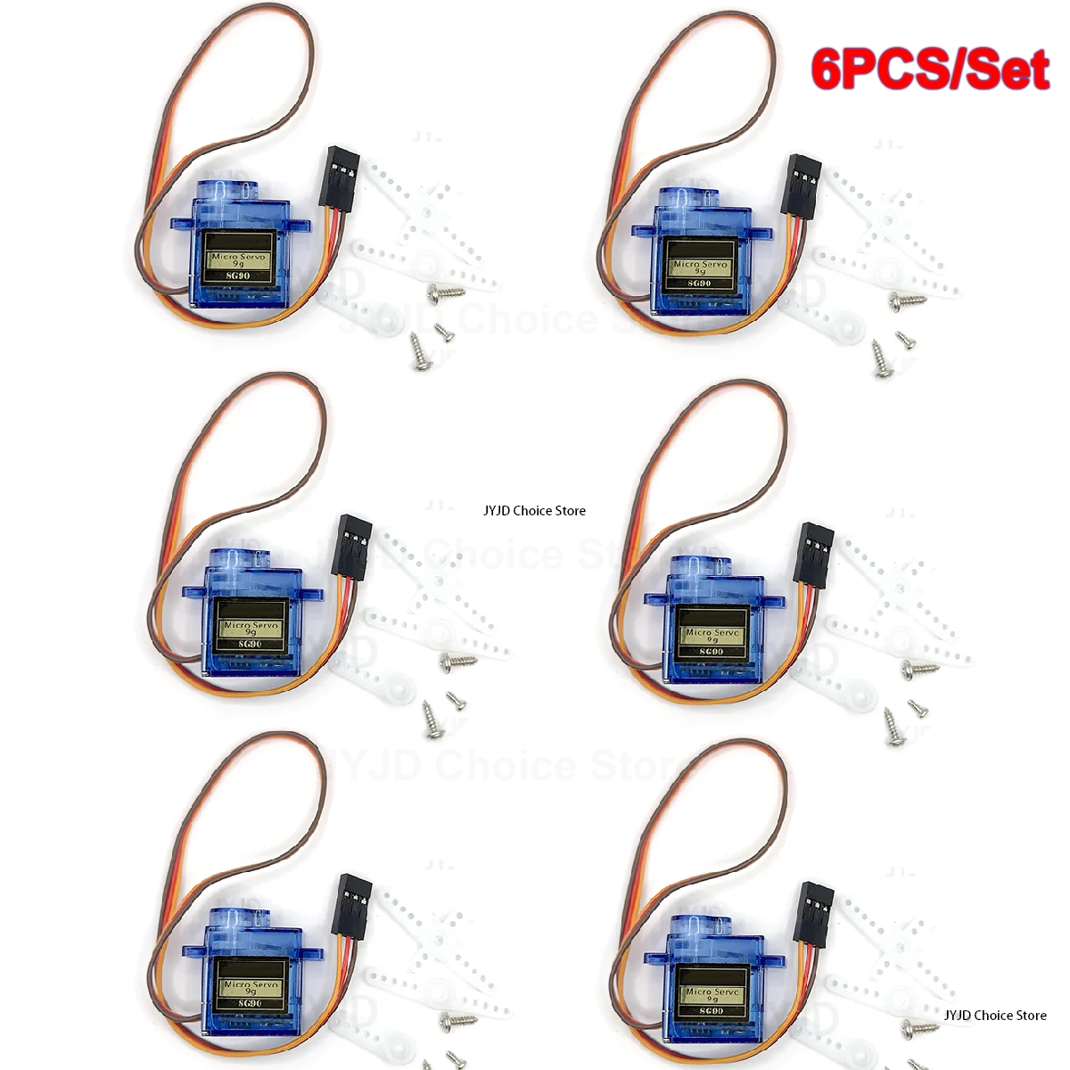 Servo Motor Cnc - 6pcs Sg90 9g Micro Servo Motor,