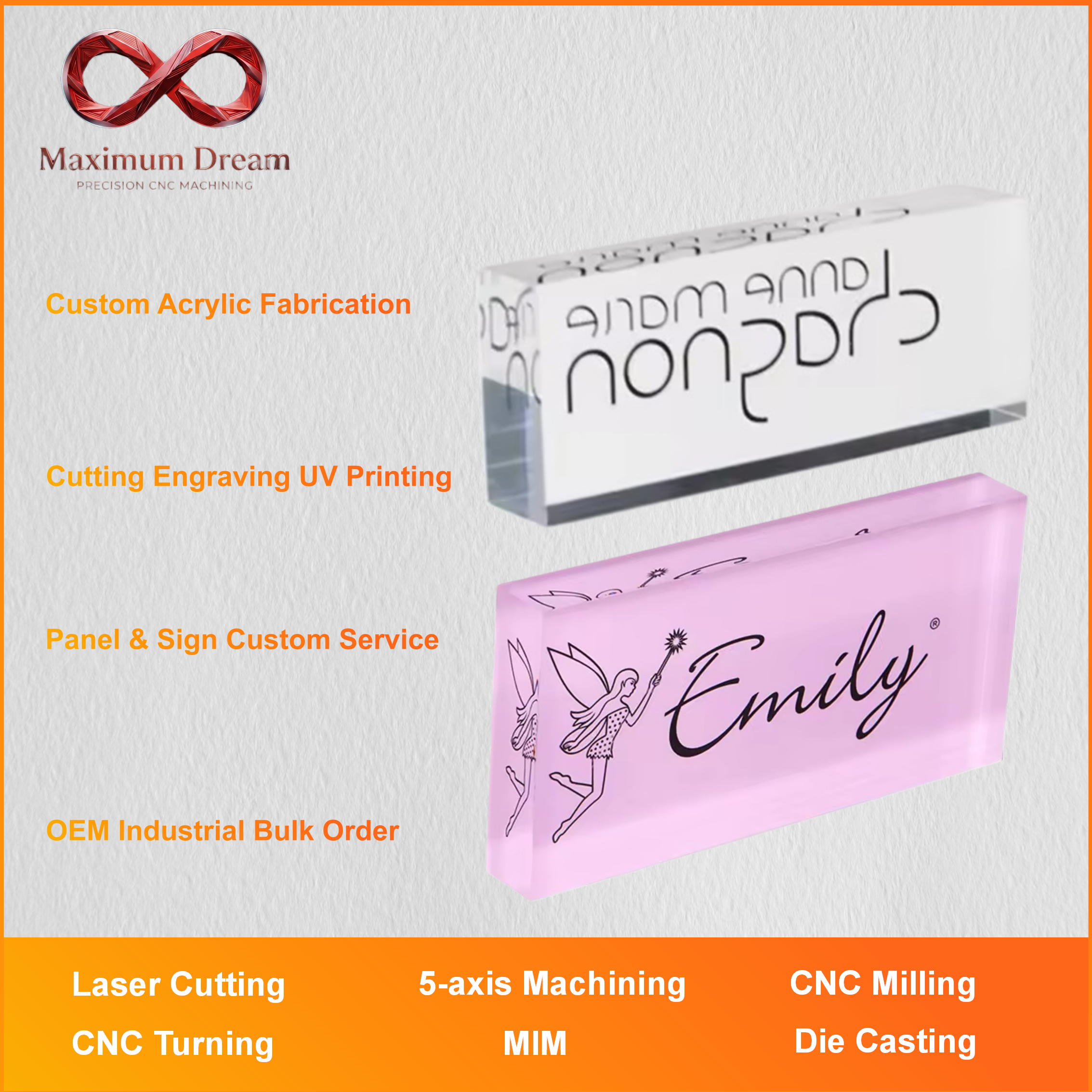 Custom Acrylic Fabrication Las - Industrial Uv Laser Engraver avaliação e preço
