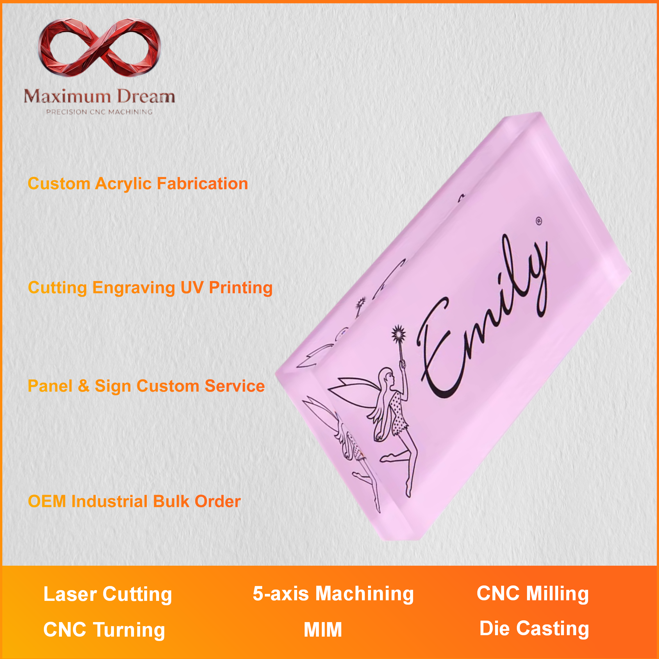 Custom Acrylic Fabrication Las - Industrial Uv Laser Engraver avaliação e preço