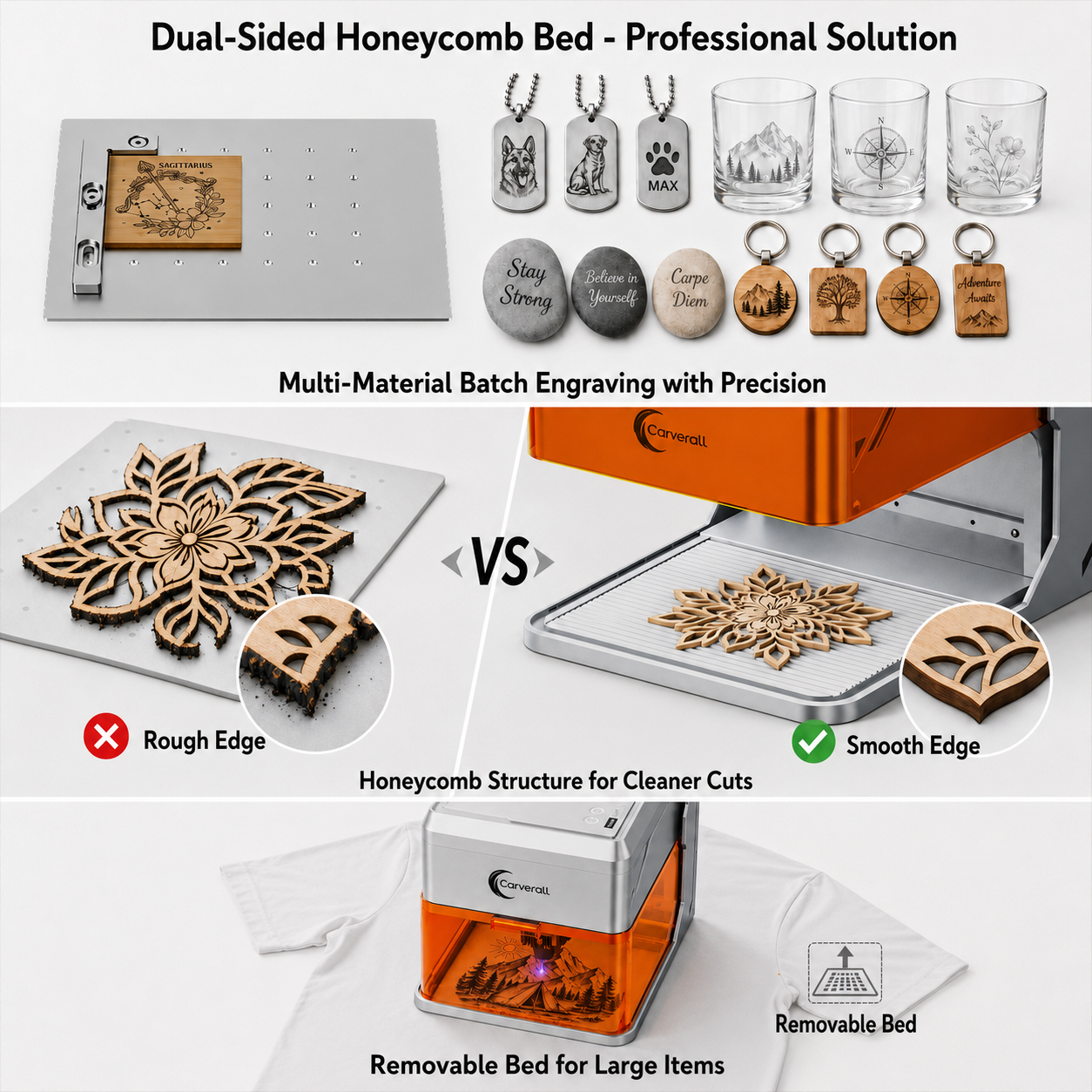 Carverall A1PRO Desktop Laser  - Industrial Laser Cutting avaliação e preço