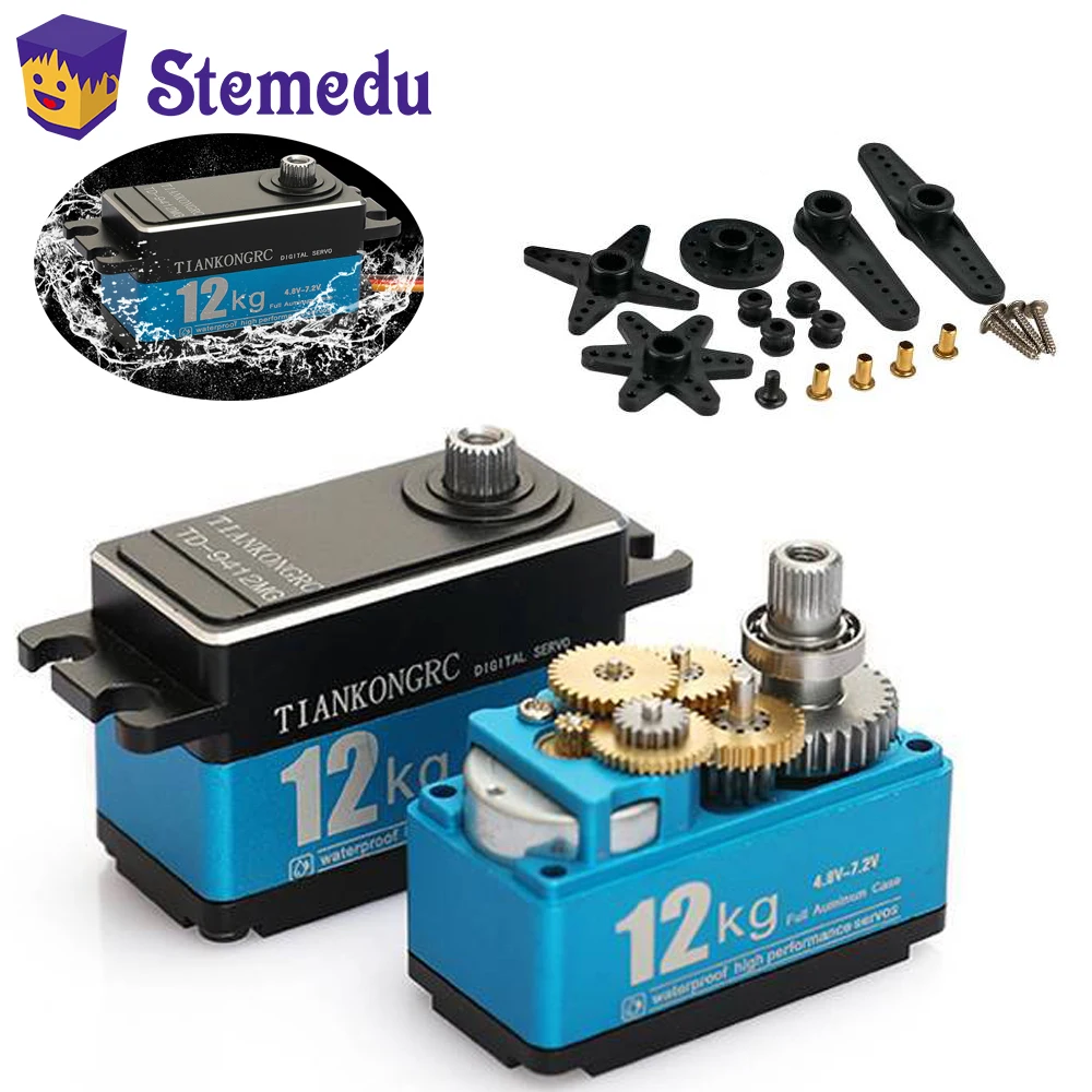 12KG TD-9412MG High Torque Ful - Servo Motor Cnc avaliação e preço