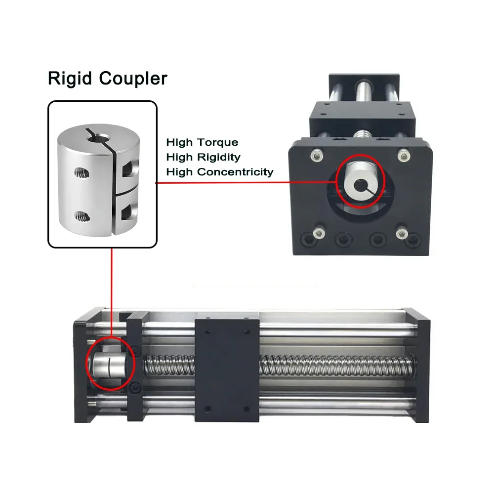 Rigid Coupling 25mm Length Mot - Servo Motor Cnc avaliação e preço