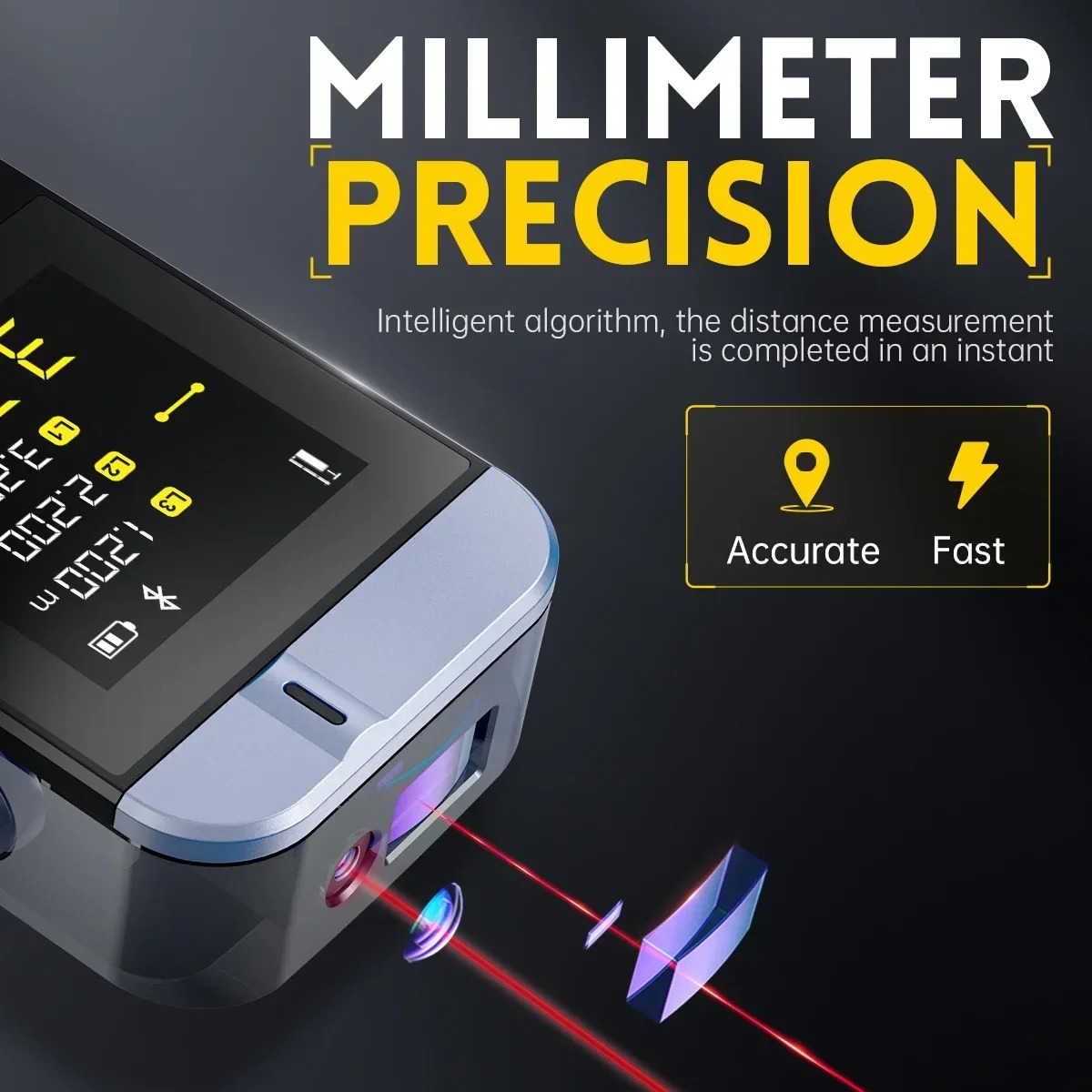 FNIRSI-IR40 Smart Laser Rangef - Industrial Laser Training avaliação e preço