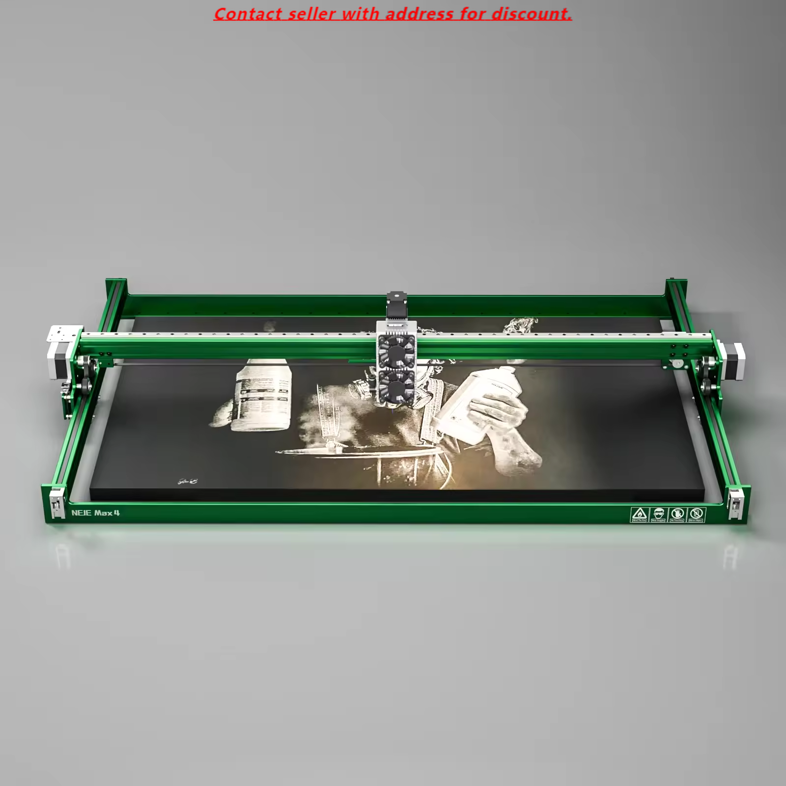 Ship EU NEJE Max 4 E80 High Po - Industrial Laser Engraver For Wood avaliação e preço