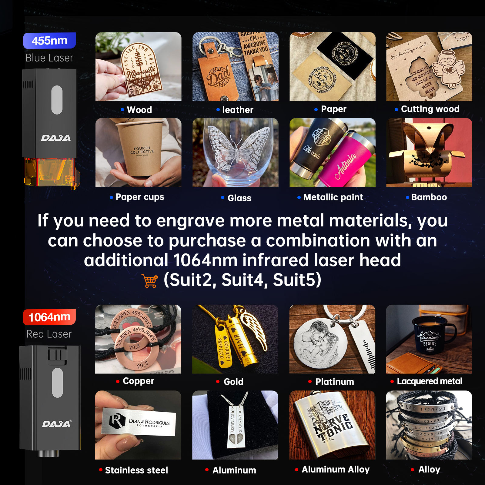 DAJA DJ6 Pro Mini Laser Engrav - Industrial Laser Cutting avaliação e preço