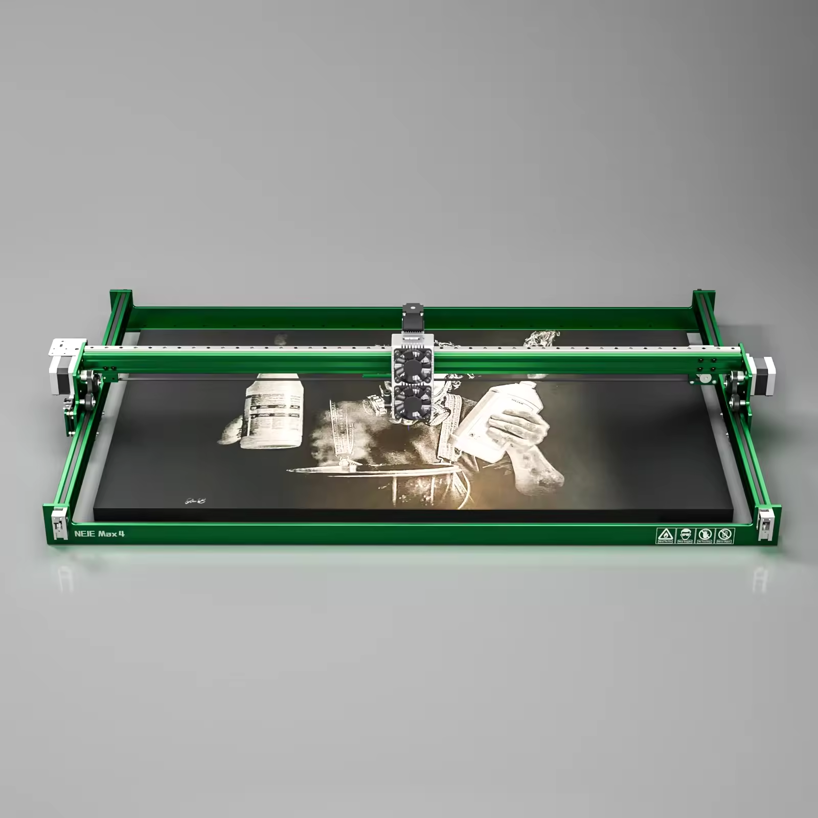 For Max 4 E80 High Power 4-Axi - Industrial Laser Engraver For Wood avaliação e preço