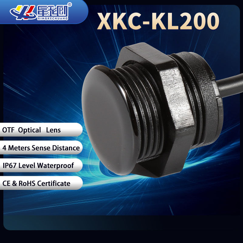 XKC-KL200 Laser Distance Measu - Industrial Laser Displacement Sensor avaliação e preço