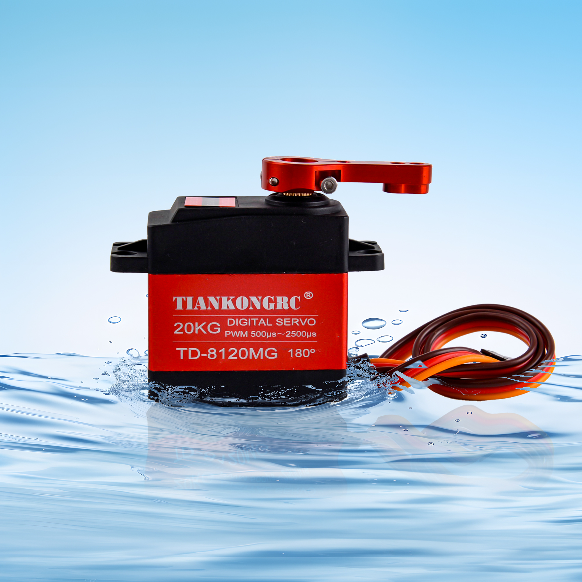 TD-8120MG Waterproof Metal Gea - Servo Motor Cnc avaliação e preço