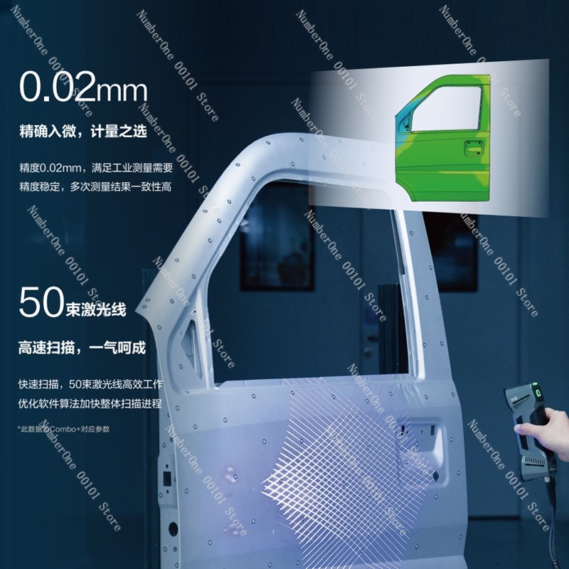Industrial 3D Handheld Scanner - Industrial Laser Measuring Device avaliação e preço