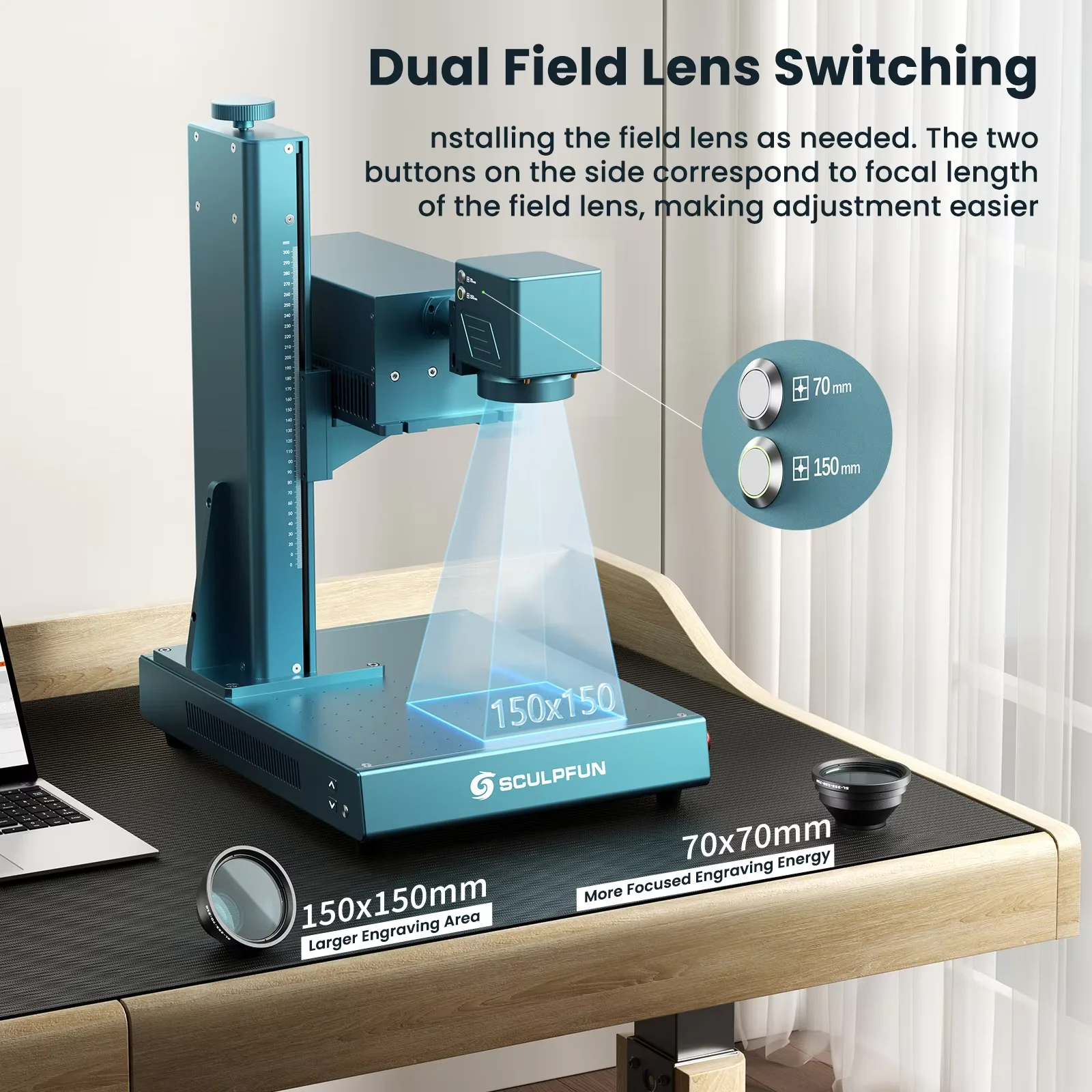 SCULPFUN V5 UV Laser Engraver  - Industrial Uv Laser Engraver avaliação e preço