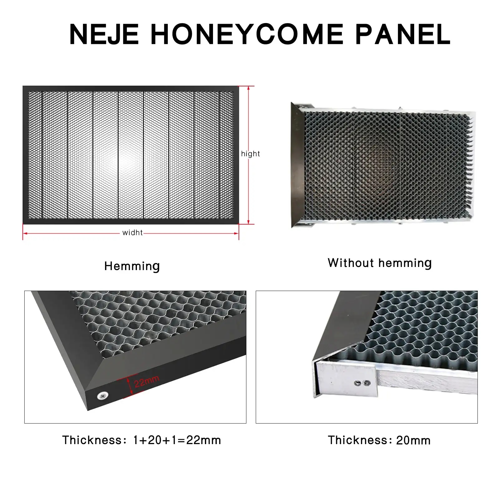 NEJE Laser Honeycomb Bed 850×5 - Honeycomb Laser Bed avaliação e preço