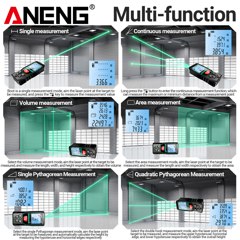 50/70/100/120M Laser Rangefind - Industrial Laser Training avaliação e preço