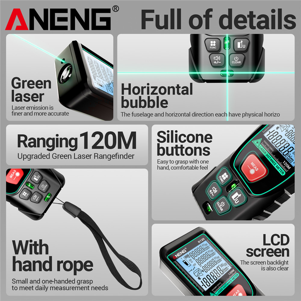 50/70/100/120M Laser Rangefind - Industrial Laser Training avaliação e preço
