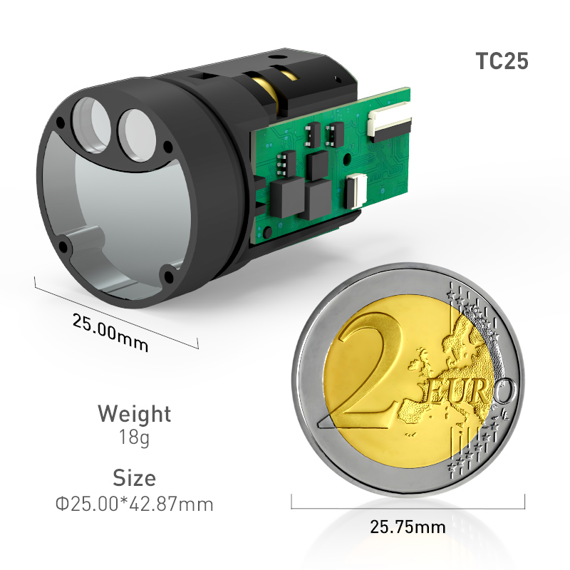 Light Weight 1000m  Night Visi - Industrial Laser Measuring Device avaliação e preço
