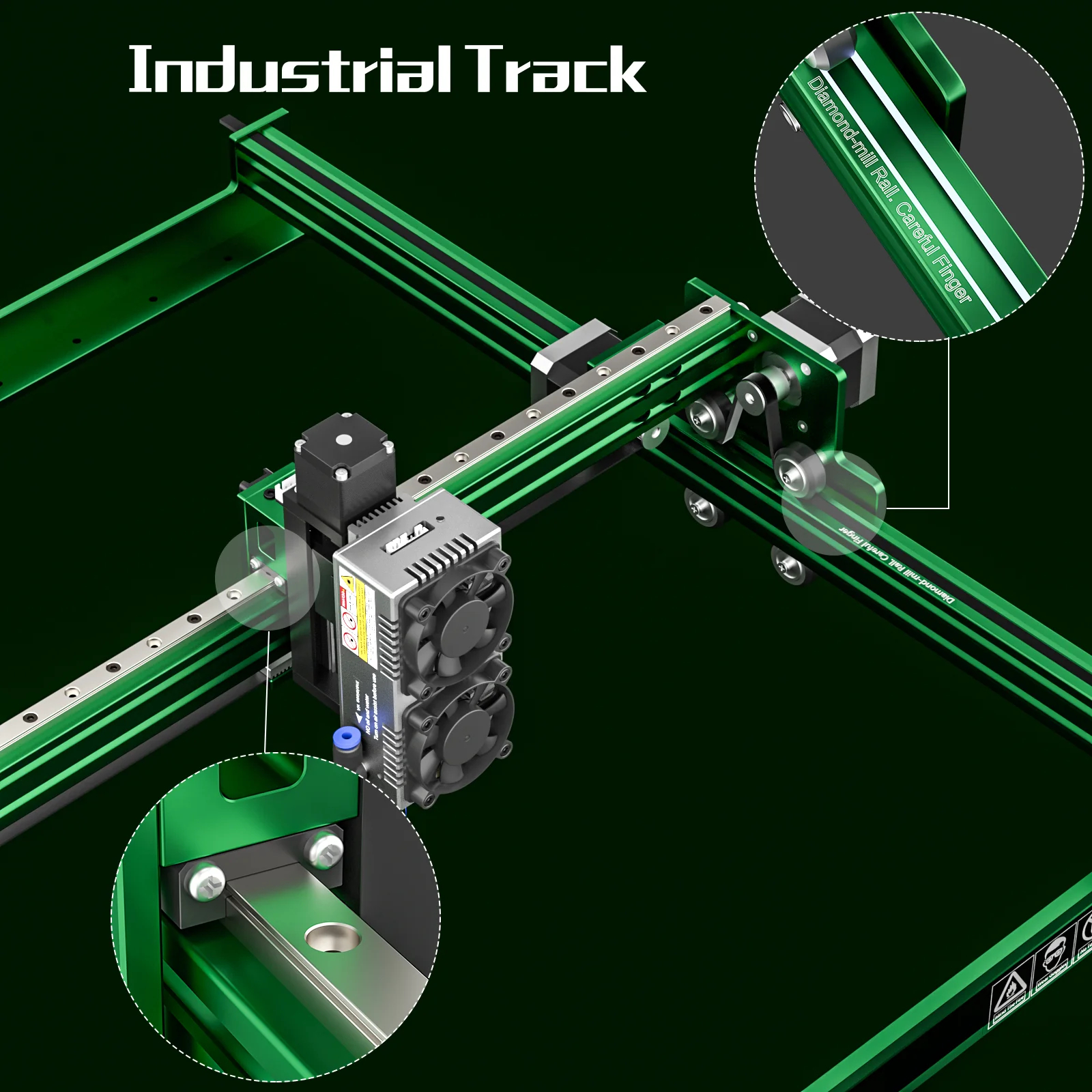 NEJE Max 4 E80 High Power Lase - Industrial Laser Engraver For Wood avaliação e preço