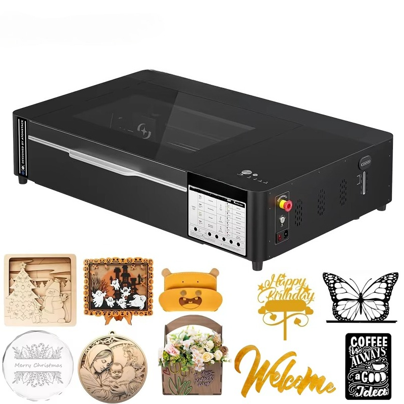 Atomstack Hurricane 55W Co2 La - Industrial Laser Engraver For Wood avaliação e preço
