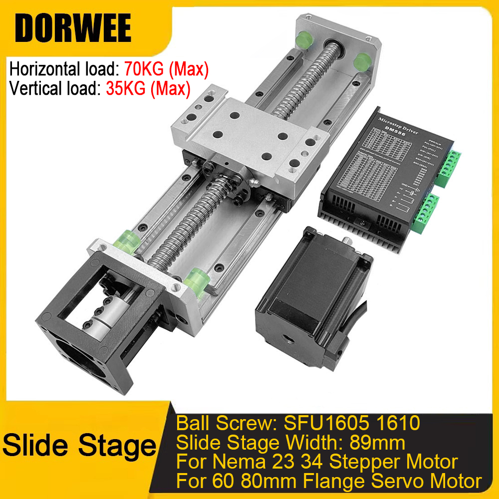 Sliding Table Ball Screw SFU16 - Servo Motor Cnc avaliação e preço