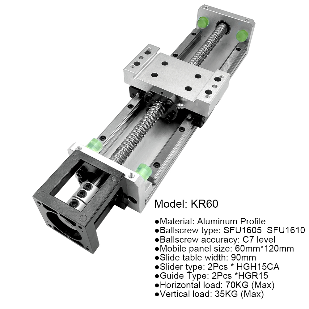 Sliding Table Ball Screw SFU16 - Servo Motor Cnc avaliação e preço