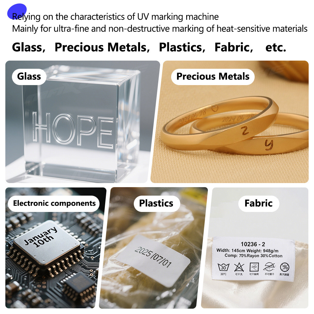UV Laser Marking Machine Porta - Industrial Laser Engraver For Wood avaliação e preço