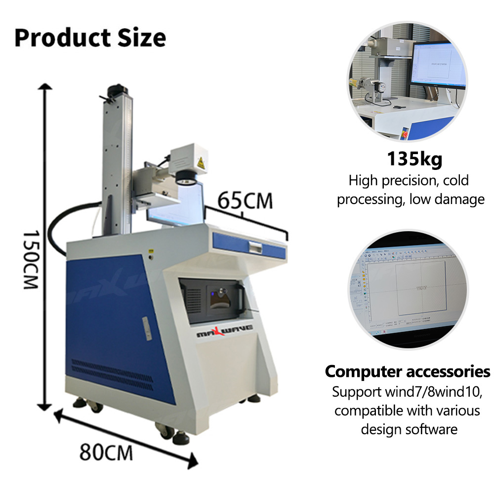UV Laser Marking Machine Porta - Industrial Laser Engraver For Wood avaliação e preço