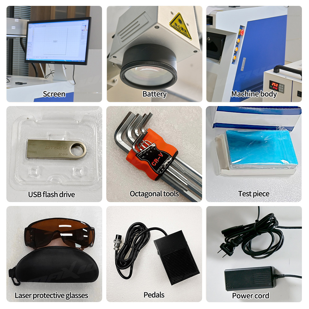 UV Laser Marking Machine Porta - Industrial Laser Engraver For Wood avaliação e preço