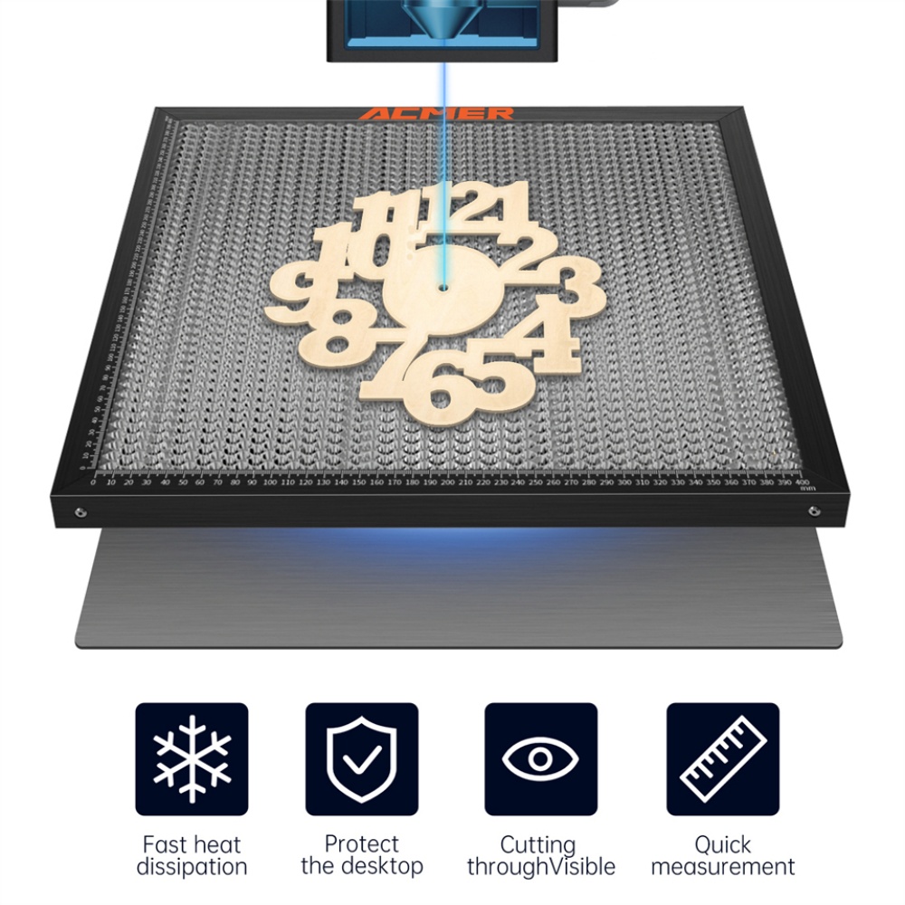 ACMER CO2 Or Diode Honeycomb W - Honeycomb Laser Bed avaliação e preço