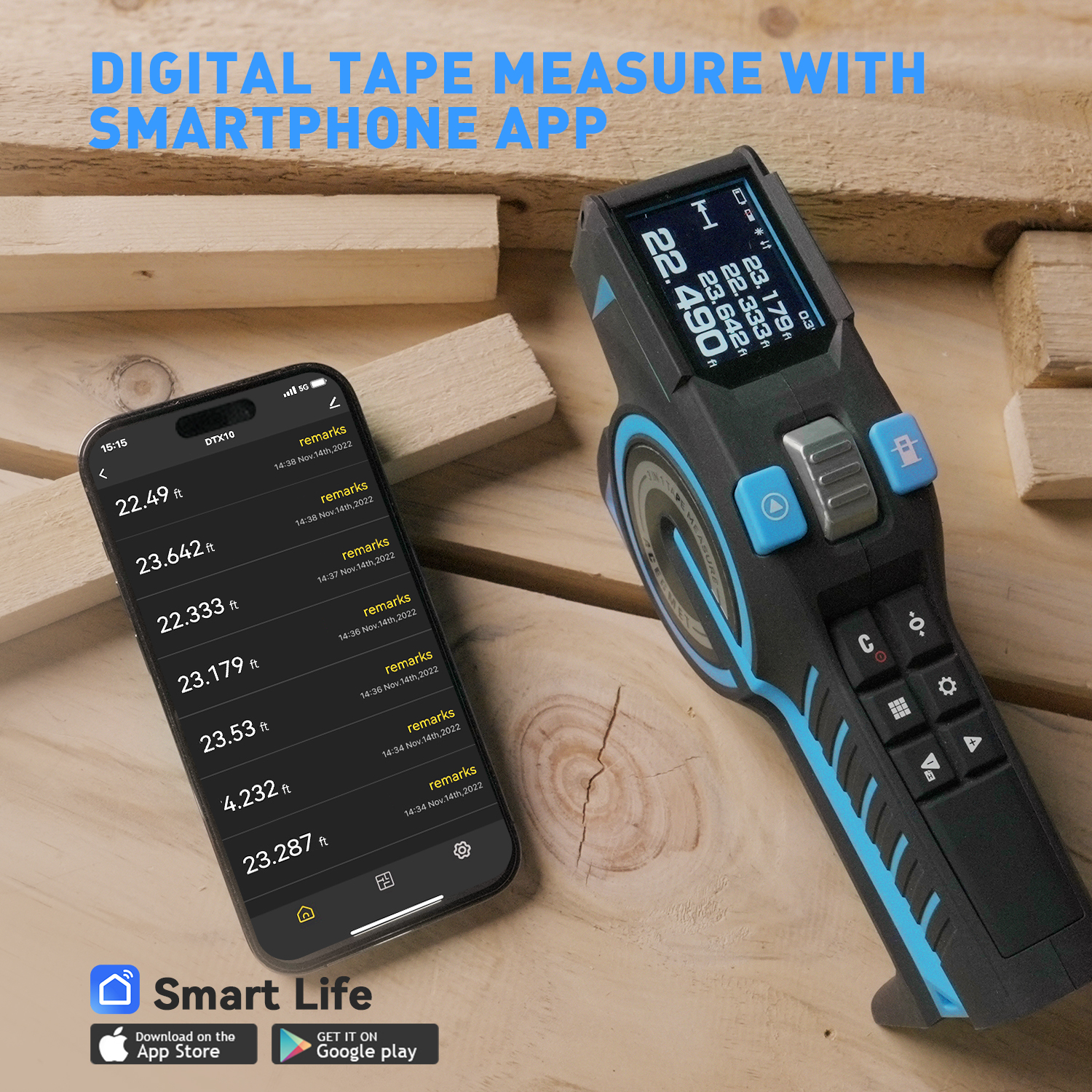 Laser Tape Measure 100M Profes - Industrial Laser Training avaliação e preço