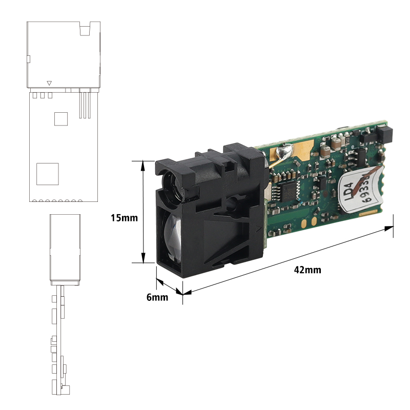 2024 New Arrival Industrial Hi - Industrial Laser Displacement Sensor avaliação e preço
