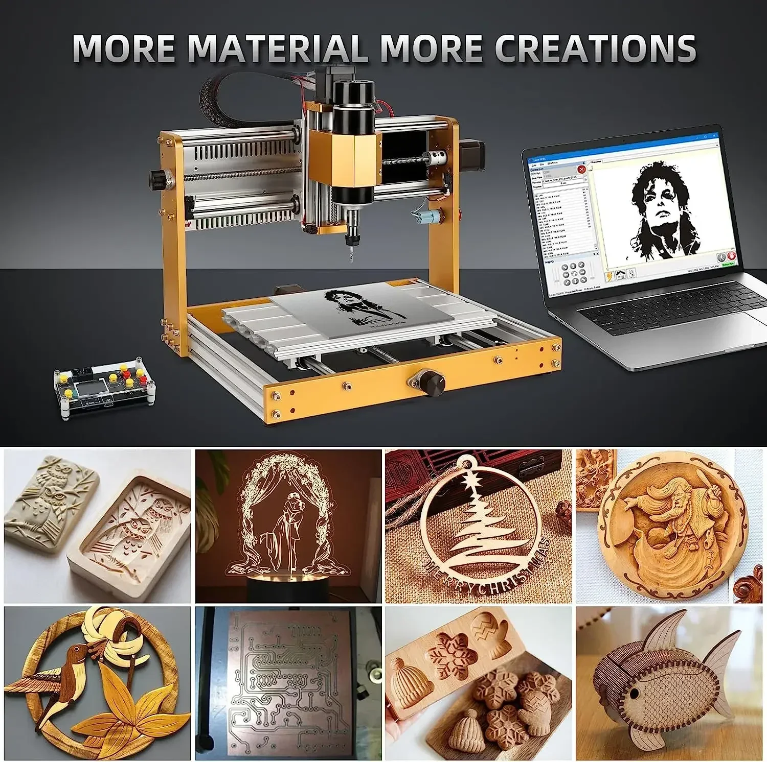 Industrial Small Engraving Mac - Industrial Laser Engraver For Wood avaliação e preço