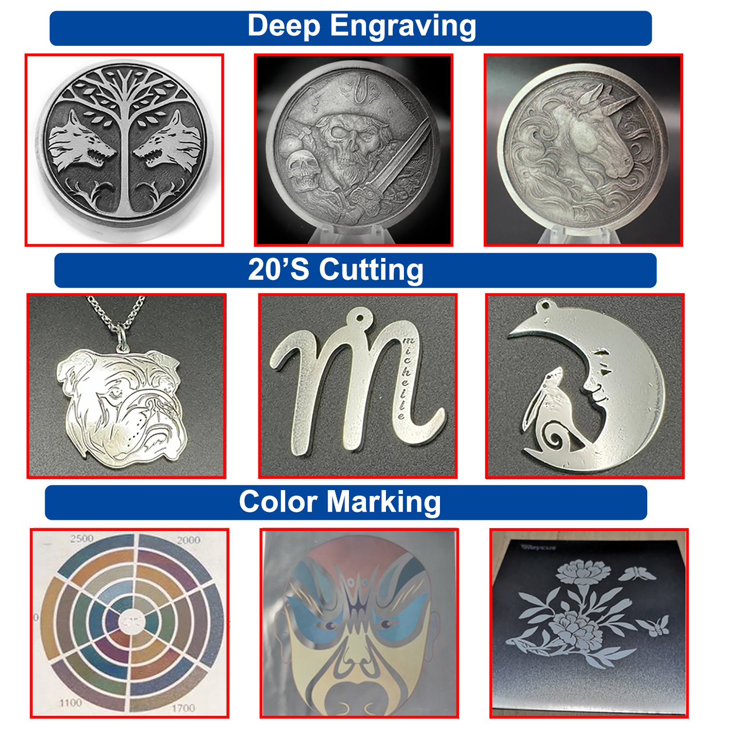 JPT Mopa Laser Marking Machine - Industrial Laser Cutting avaliação e preço