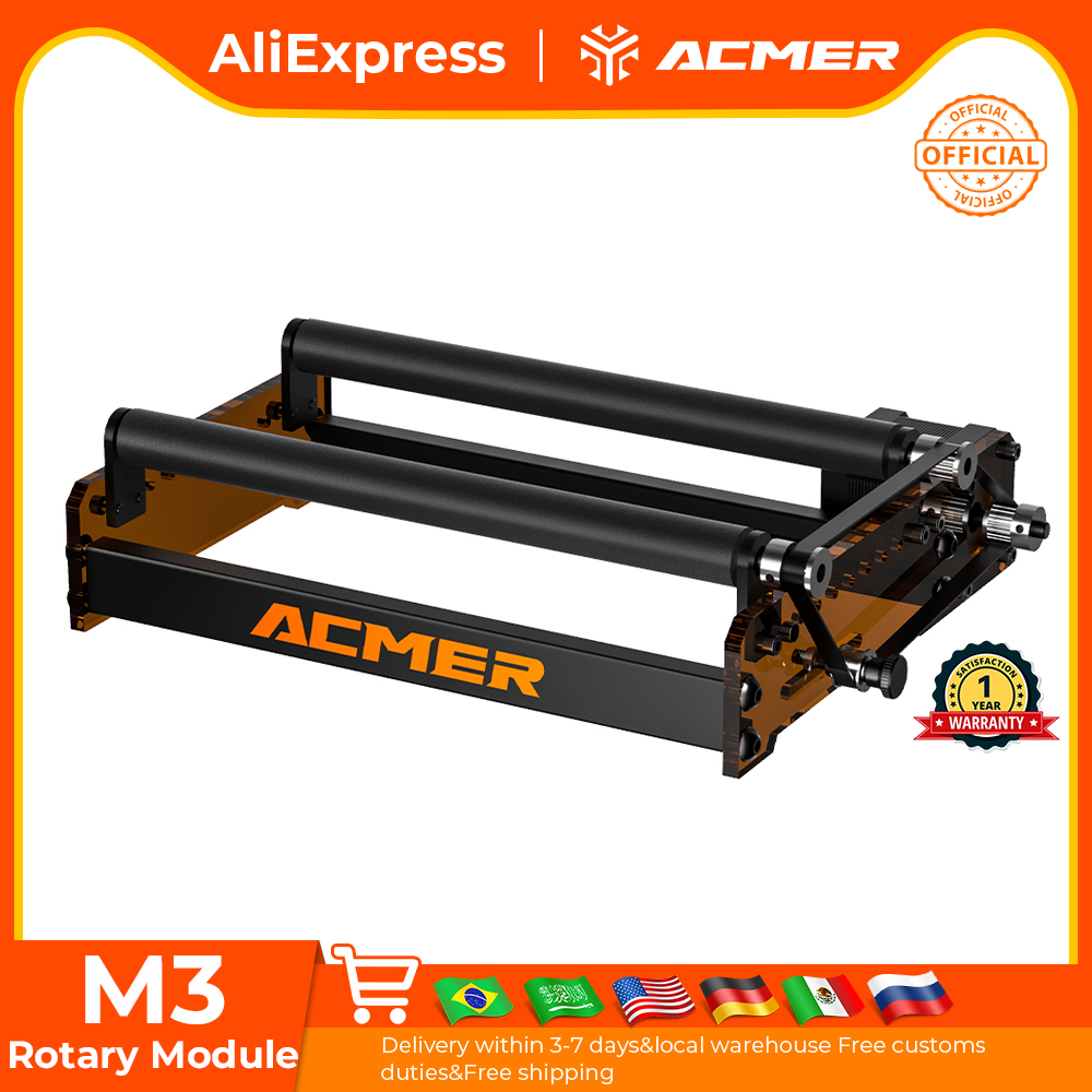 ACMER M3 Laser Rotary Roller 3 - Industrial Laser Cutting avaliação e preço