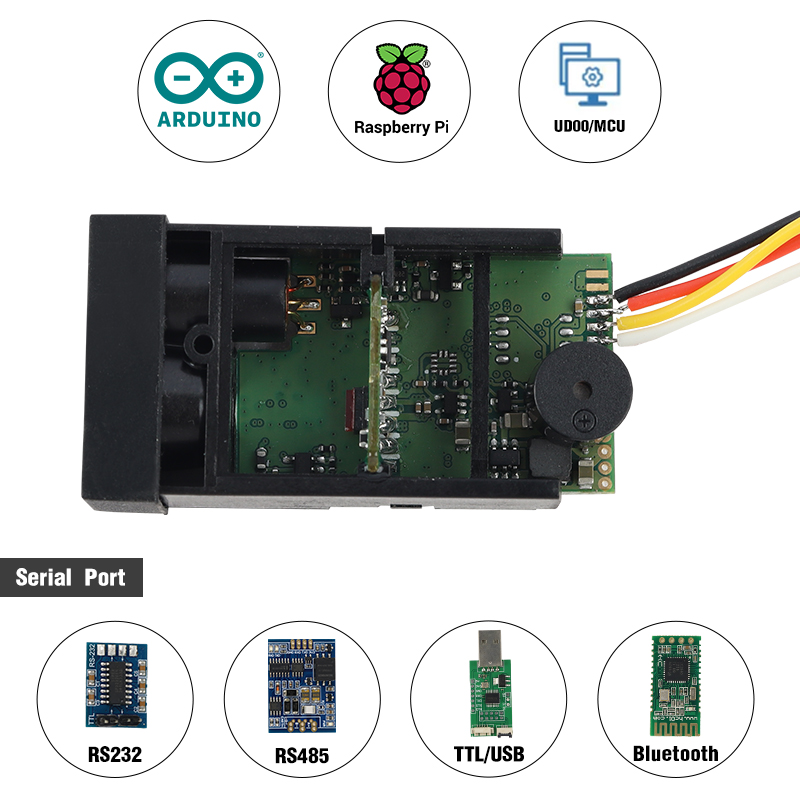 80m Compact Size Cmos Laser Di - Industrial Laser Displacement Sensor avaliação e preço
