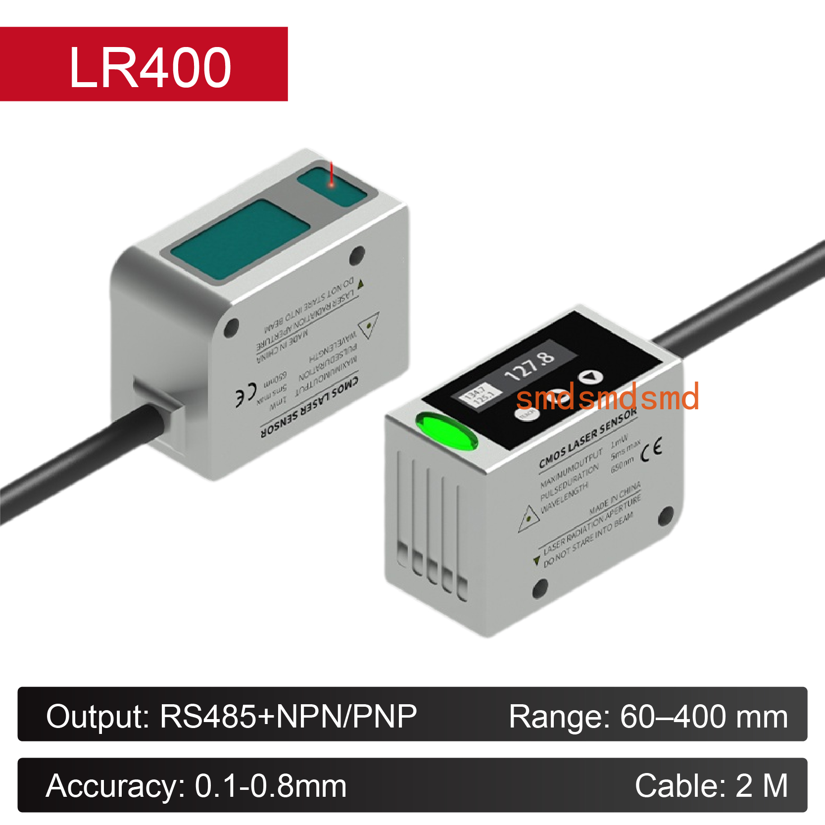 LR400 Laser Displacement Senso - Industrial Laser Displacement Sensor avaliação e preço