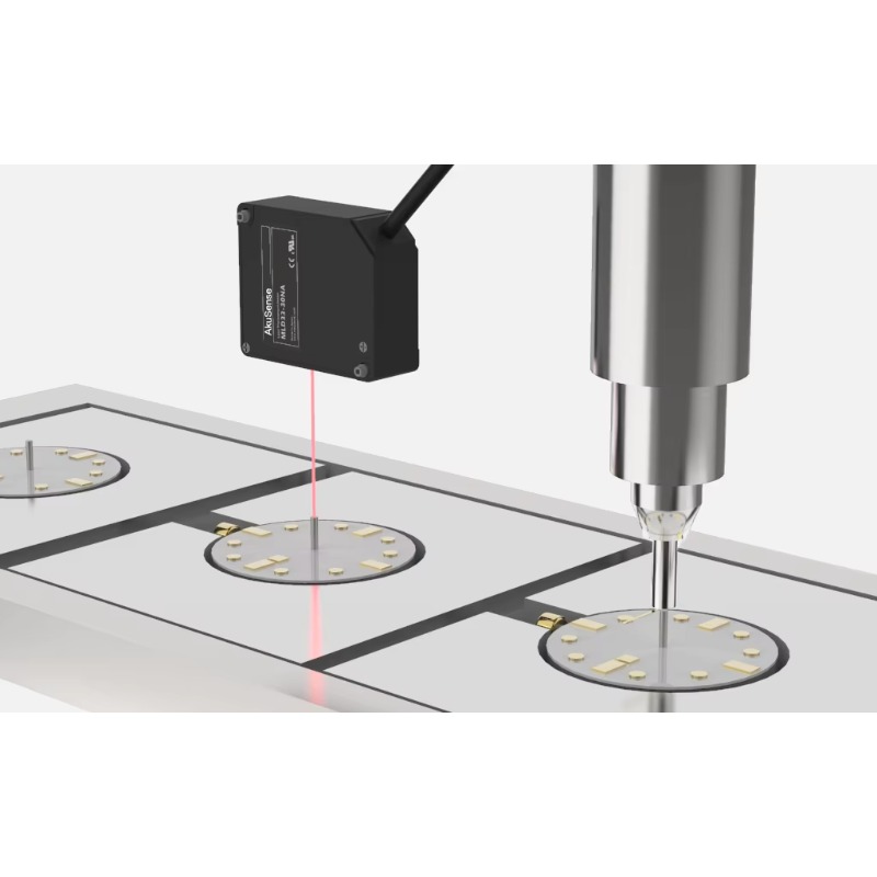 Akusense MLD33-L30P-442 High-P - Industrial Laser Displacement Sensor avaliação e preço