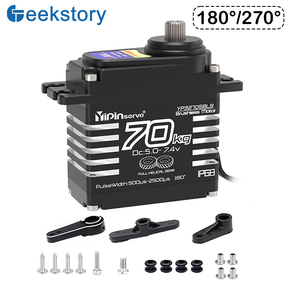 70kg Digital Servo 8.4V 180 De - Servo Motor Cnc avaliação e preço