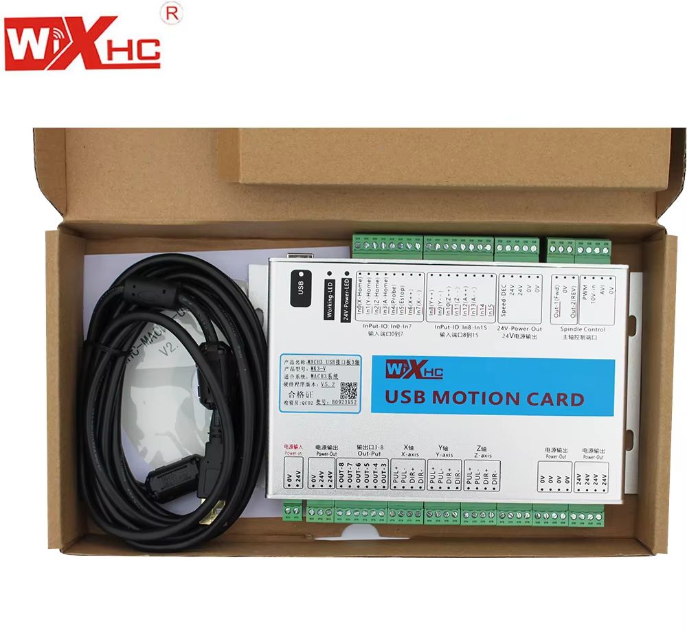XHC 2000KHZ Mach3 3/4/6 axis U - Servo Motor Cnc avaliação e preço