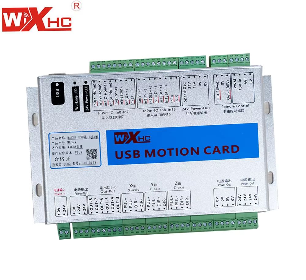XHC 2000KHZ Mach3 3/4/6 axis U - Servo Motor Cnc avaliação e preço