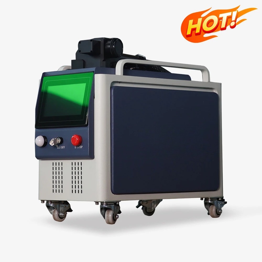 100W 200W 300w Pulse Laser Cle - Industrial Laser Paint Removal avaliação e preço