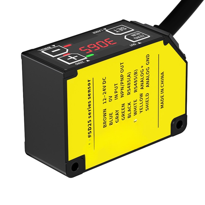 High Precision Laser Displacem - Industrial Laser Displacement Sensor avaliação e preço