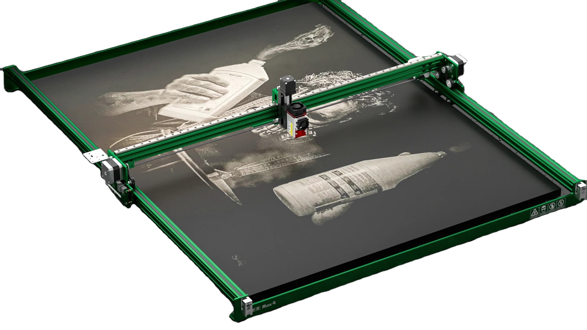 NEJE Max 4 A40640 High Power L - Industrial Laser Engraver For Wood avaliação e preço