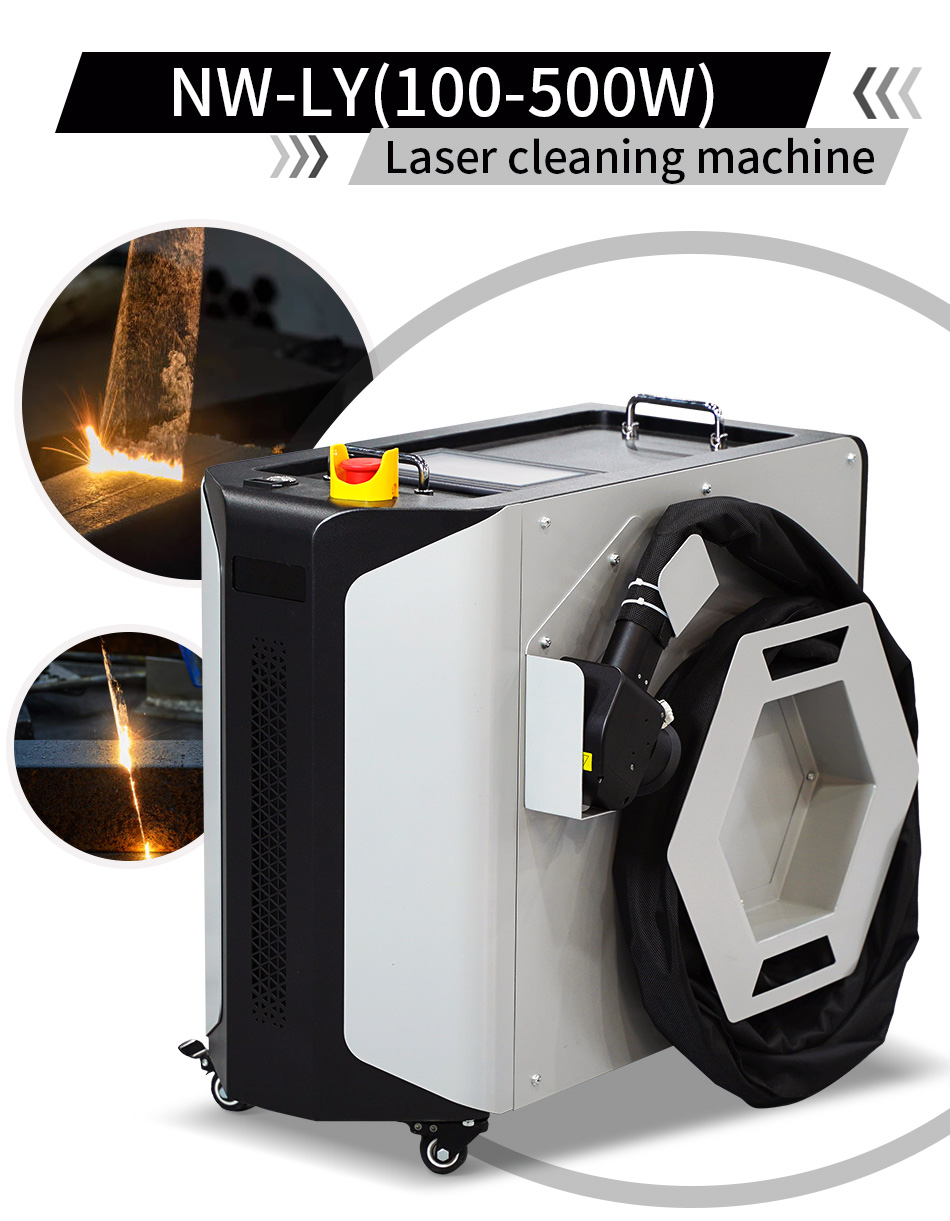 Laser Cleaning Machine for Rus - Industrial Laser Paint Removal avaliação e preço