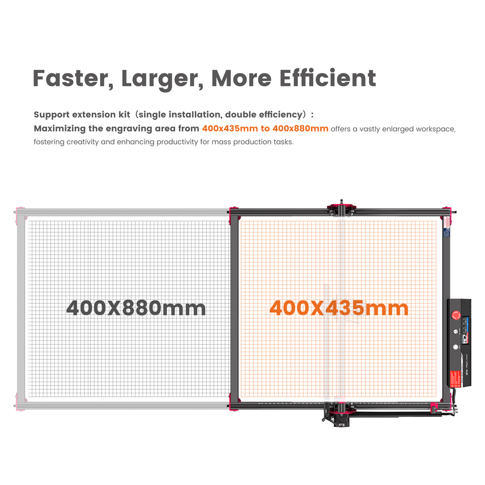 AlgoLaser DIY KIT MK2 10W Lase - Industrial Laser Cutting avaliação e preço