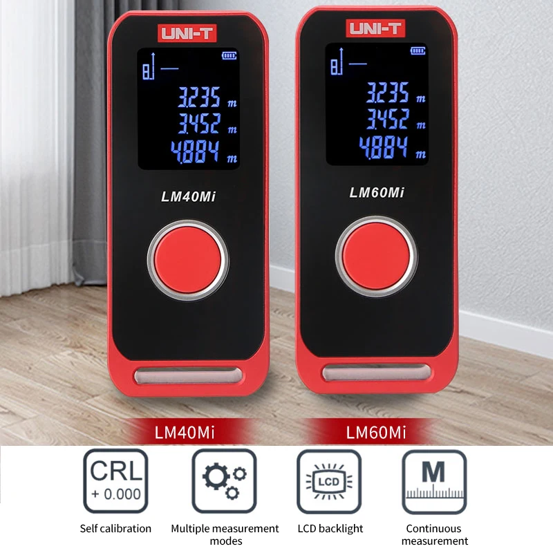 UNI-T Laser Distance Meter 40m - Industrial Laser Training avaliação e preço