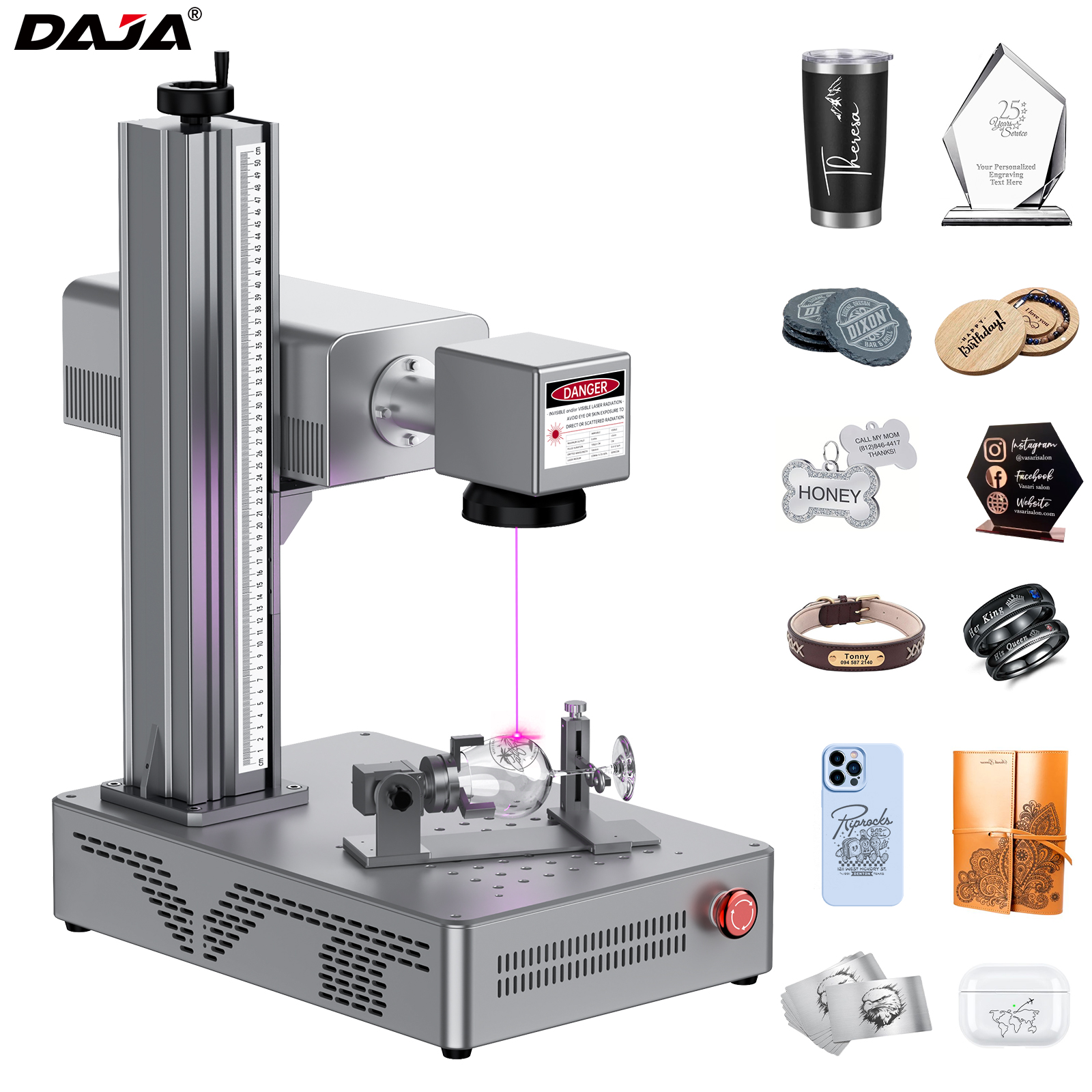 DAJA UV Laser Marking Machine  - Industrial Laser Engraver For Wood avaliação e preço
