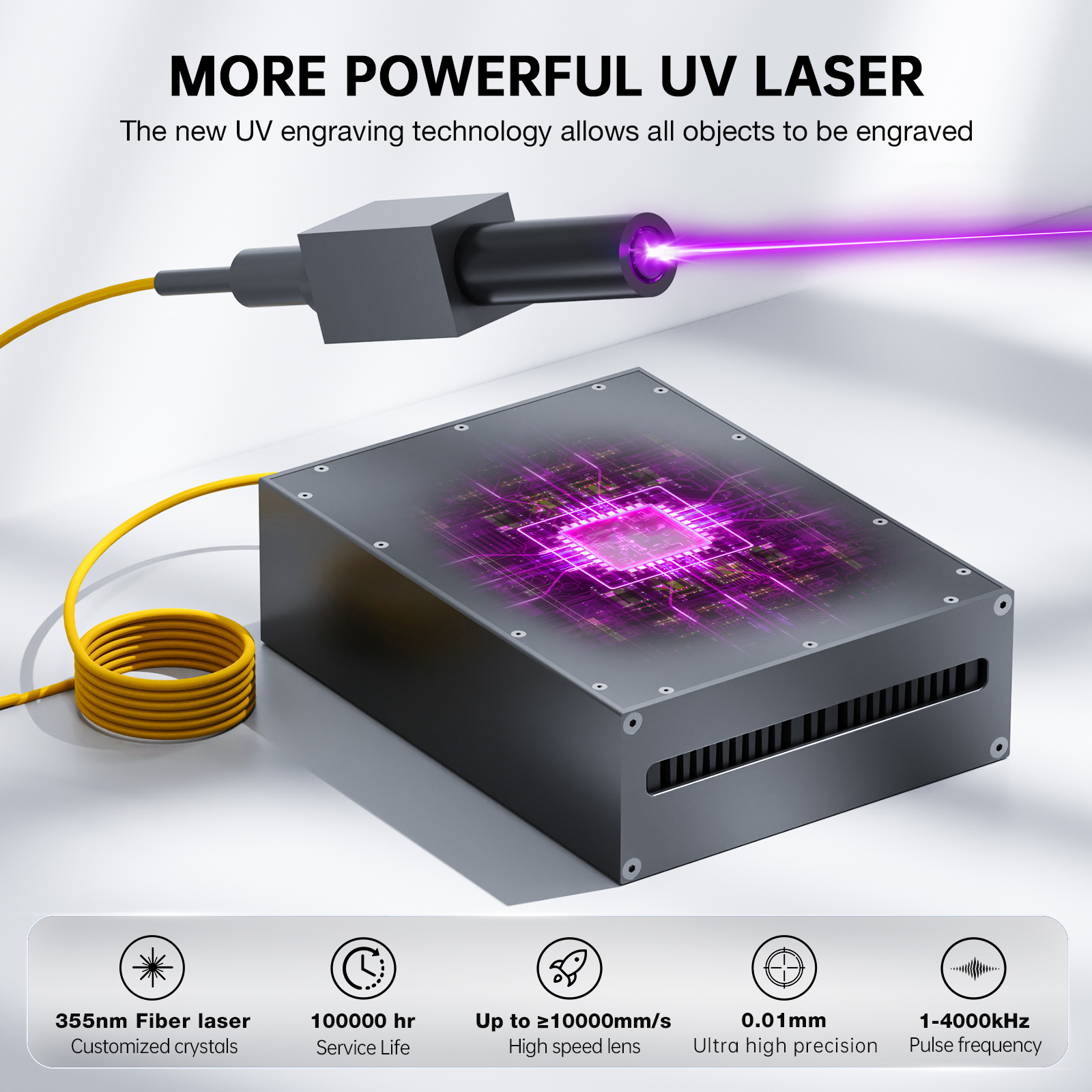 DAJA UV Laser Marking Machine  - Industrial Laser Engraver For Wood avaliação e preço