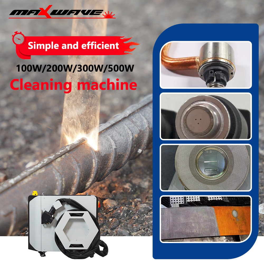 Maxwave 300W Laser Cleaner Por - Industrial Laser Paint Removal avaliação e preço