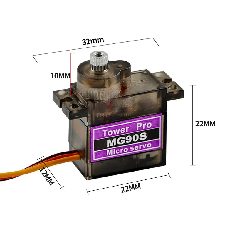 SG90/MG90S 9G Micro Digital Se - Servo Motor Cnc avaliação e preço